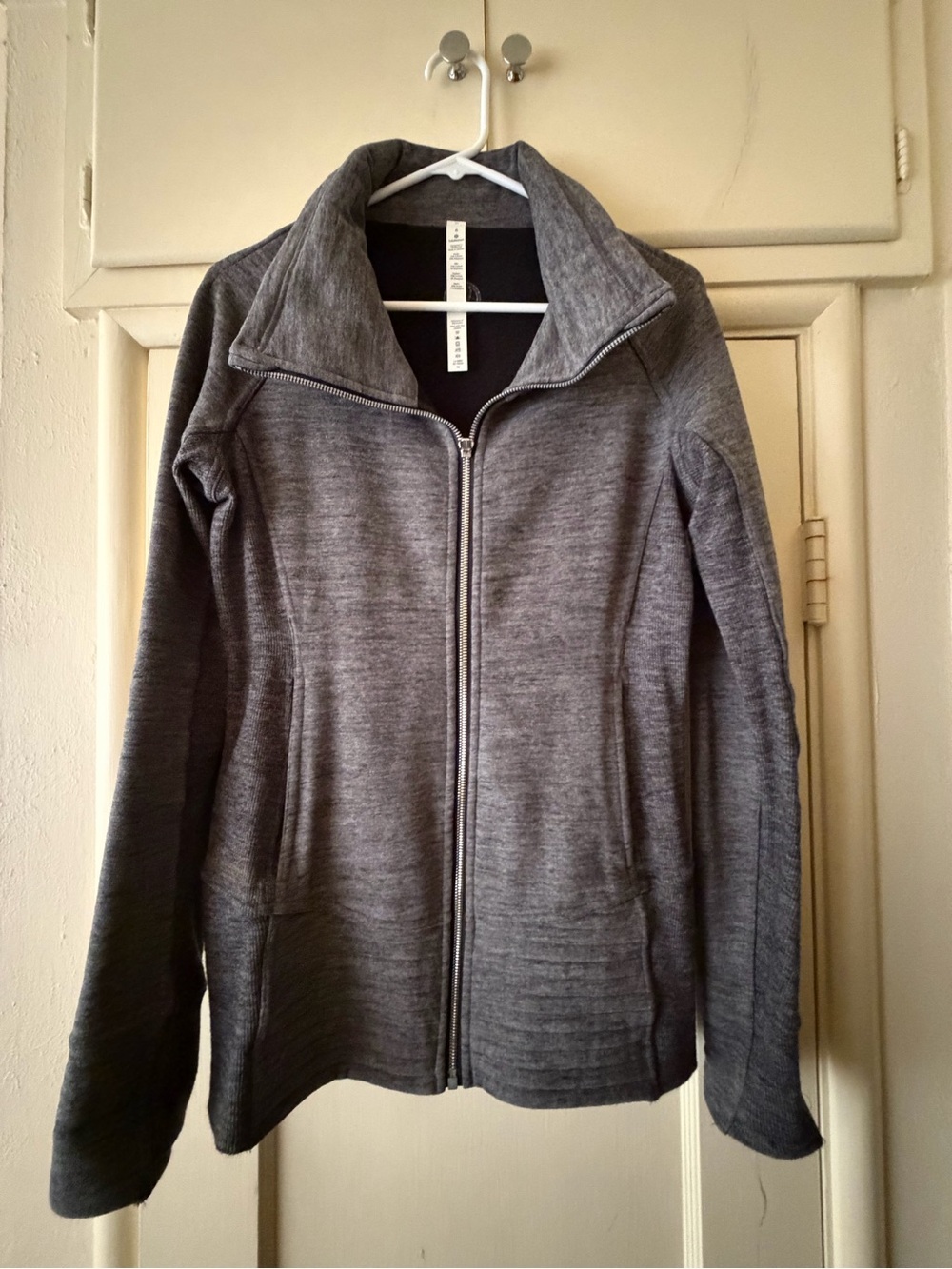 Gray Lululemon Jacket, Size 6